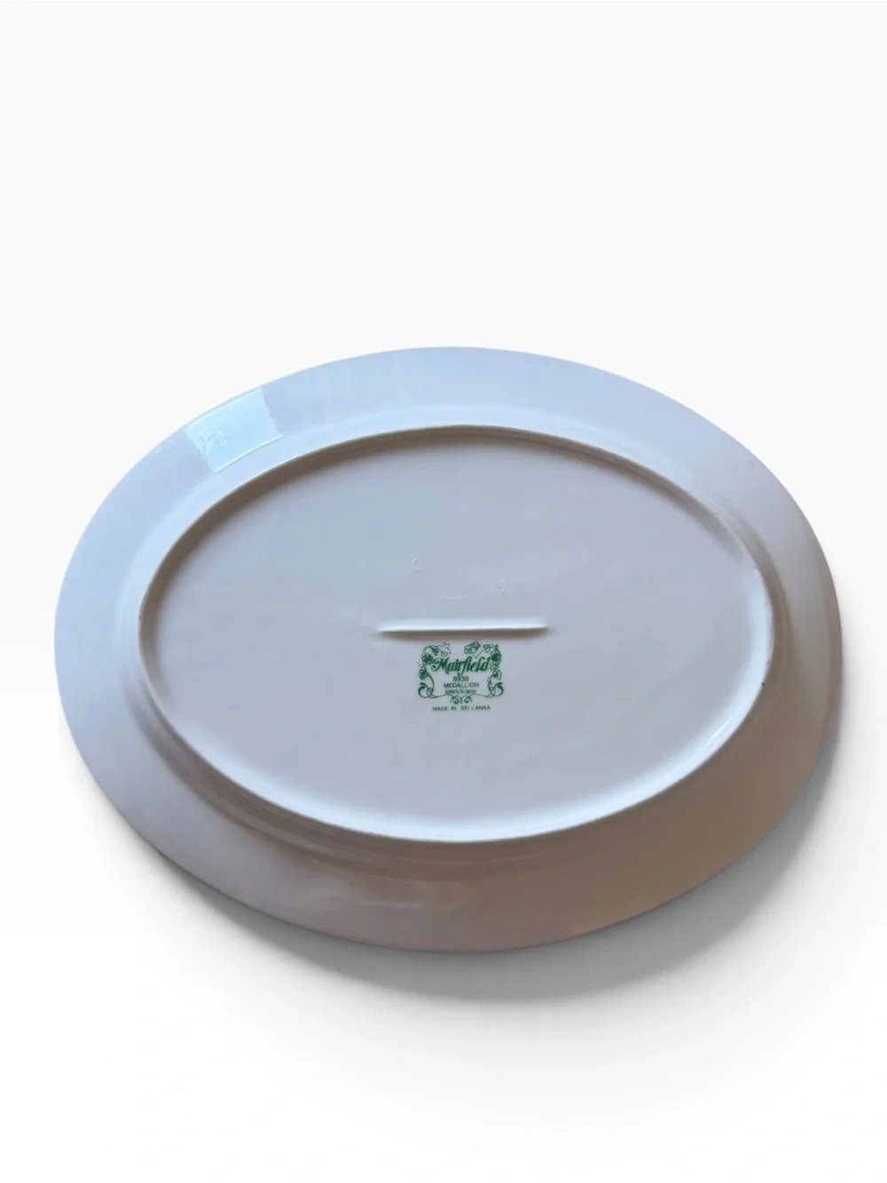 Vintage Muirfield Medallion Oval Serving Platter